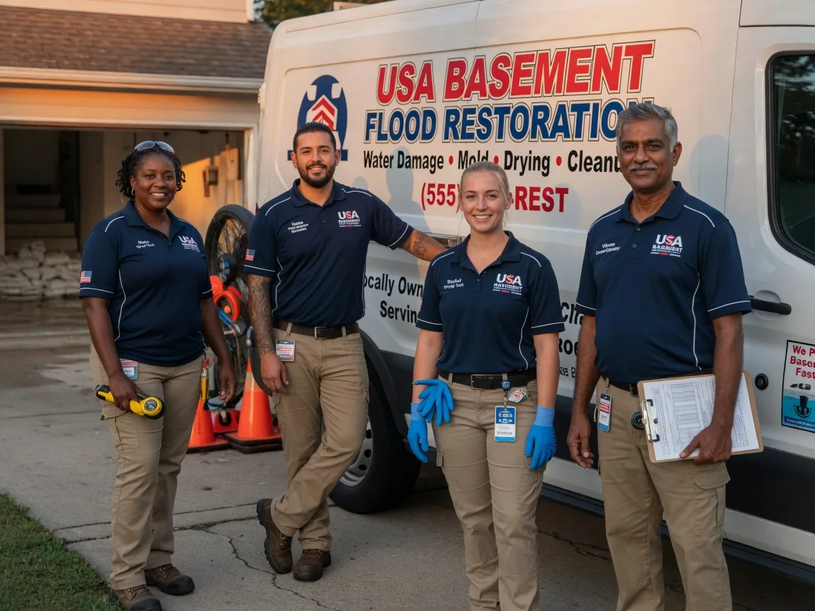 Basement Flood Cleanup company in Linwood, MA
